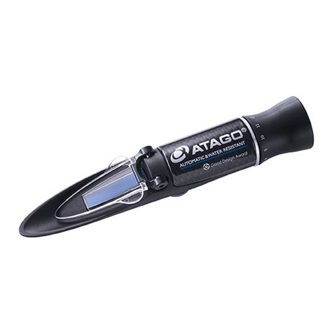 hand refractometer atago|hand held salinity refractometer.